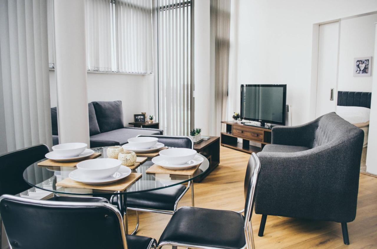 Penthouse In Liverpool City Centre - Free Parking - Balcony - By Happy Days Exteriör bild